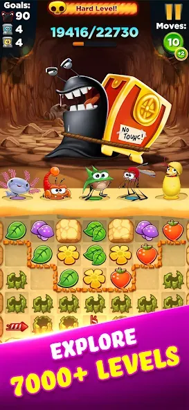 Best Fiends - Match 3 Puzzles (Бест Фиендс) [МОД: Бесконечные деньги, Монеты и Мега MOD] Screenshot 4