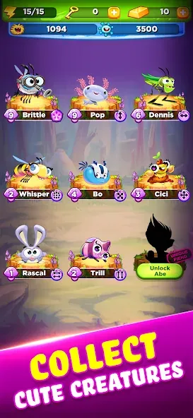 Best Fiends - Match 3 Puzzles (Бест Фиендс) [МОД: Бесконечные деньги, Монеты и Мега MOD] Screenshot 5