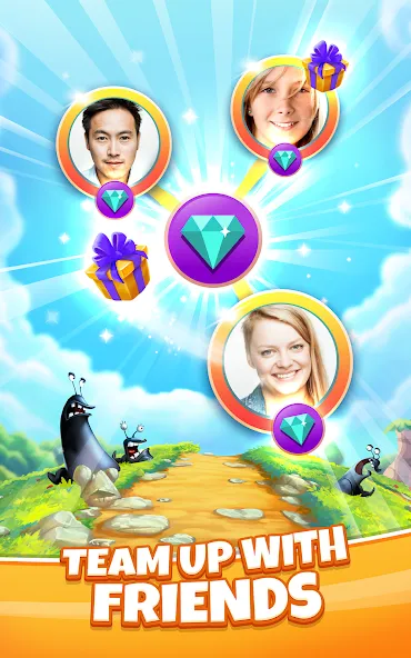 Match 3 Game - Fiends Stars (Матч 3 Игра) [МОД: Бесконечные деньги, Монеты и Мега MOD] Screenshot 5