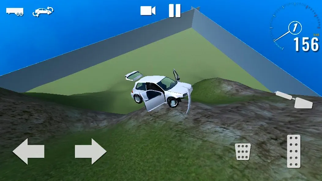 Car Crash Simulator: Accident (Кар Симулятор Столкновений) [МОД: Меню, Бесконечные монеты и Открытые уровни] Screenshot 1