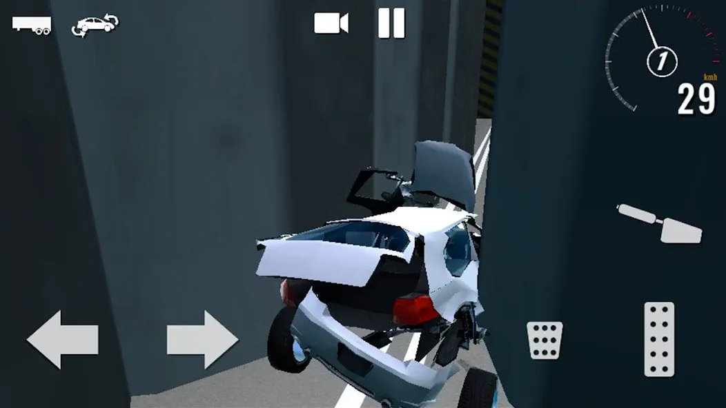 Car Crash Simulator: Accident (Кар Симулятор Столкновений) [МОД: Меню, Бесконечные монеты и Открытые уровни] Screenshot 3
