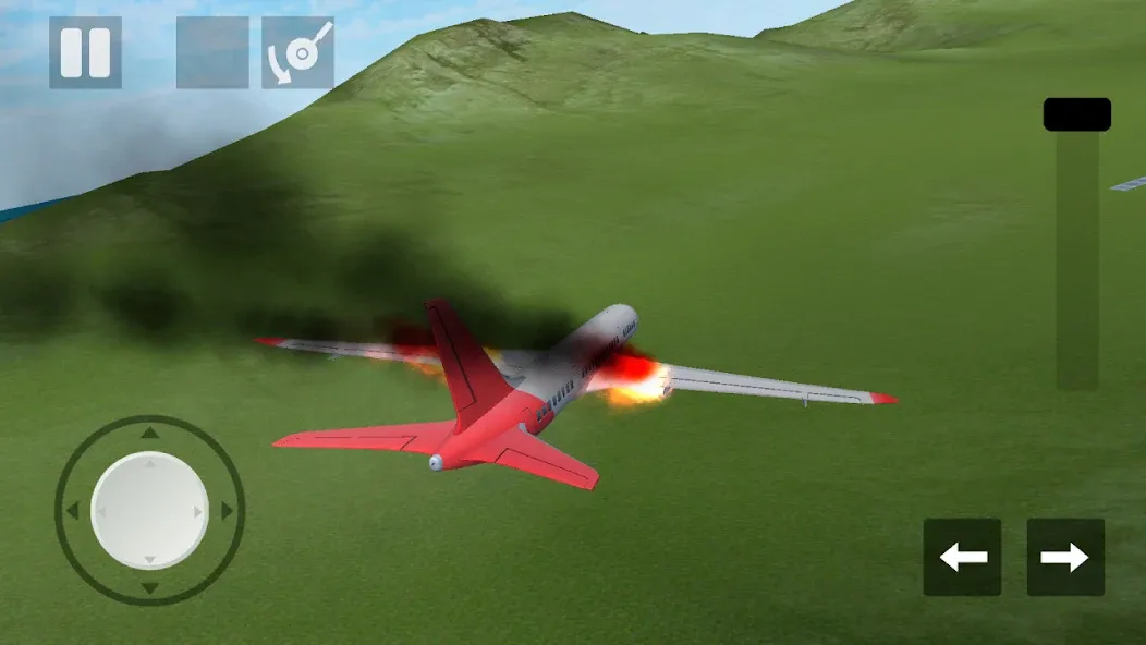 Plane Crash: Flight Simulator (Плейн Краш) [МОД: Все открыто, Дополнительные деньги и Меню MOD] Screenshot 1