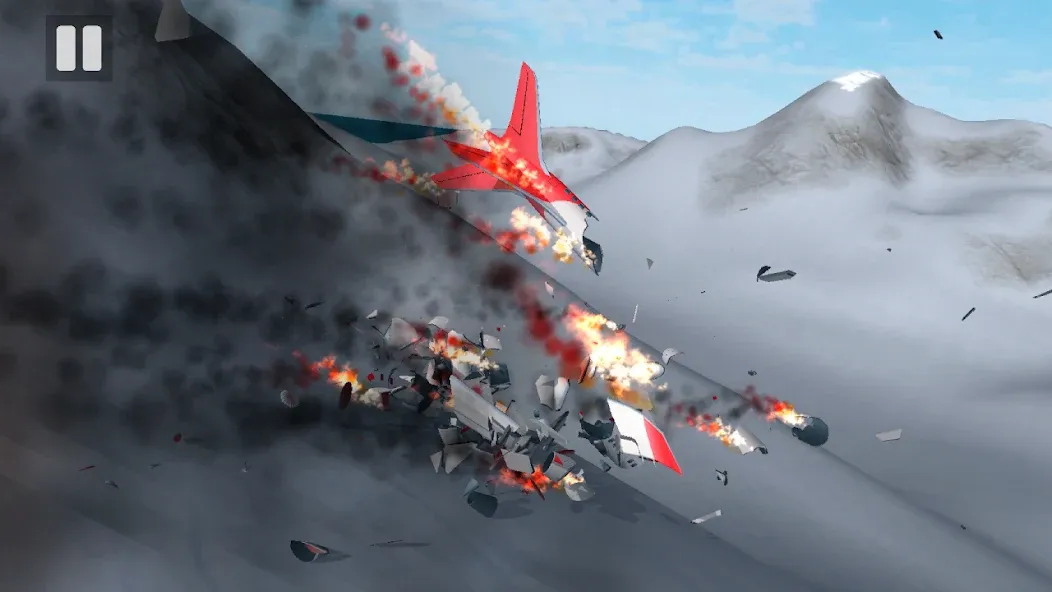 Plane Crash: Flight Simulator (Плейн Краш) [МОД: Все открыто, Дополнительные деньги и Меню MOD] Screenshot 3