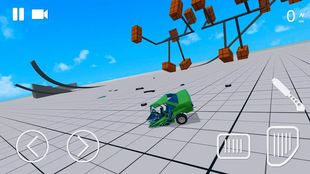 Russian Car Crash Simulator (Рашн Кар Краш Симулятор) [МОД: Все открыто, Дополнительные деньги и Меню MOD] Screenshot 3