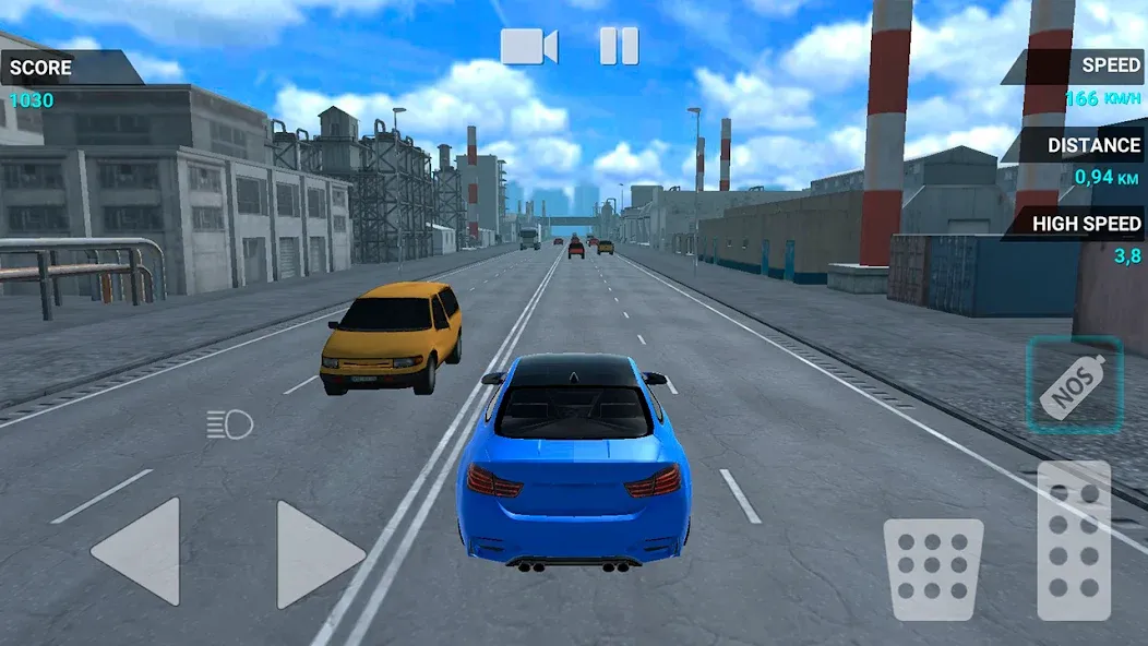 Traffic Racer Speeding Highway (Трафик Рейсер Скоростная Шоссе) [МОД: Много монет, Открытые уровни и Мега MOD] Screenshot 4