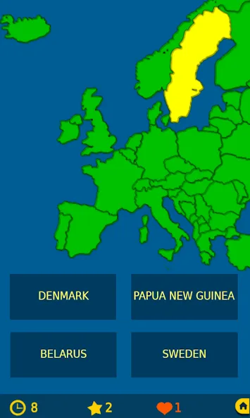 Capital Map Flag - geo quiz [МОД: Много монет, Открытые уровни и Мега MOD] Screenshot 3