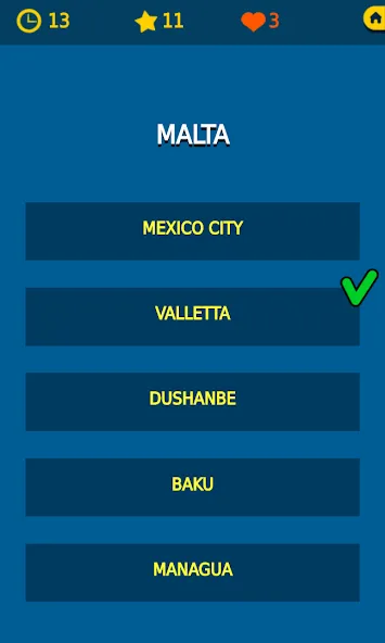 Capital Map Flag - geo quiz [МОД: Много монет, Открытые уровни и Мега MOD] Screenshot 5