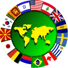Скачать Capital Map Flag - geo quiz [МОД: Много монет, Открытые уровни и Мега MOD] | Взлом Capital Map Flag - geo quiz на Андроид
