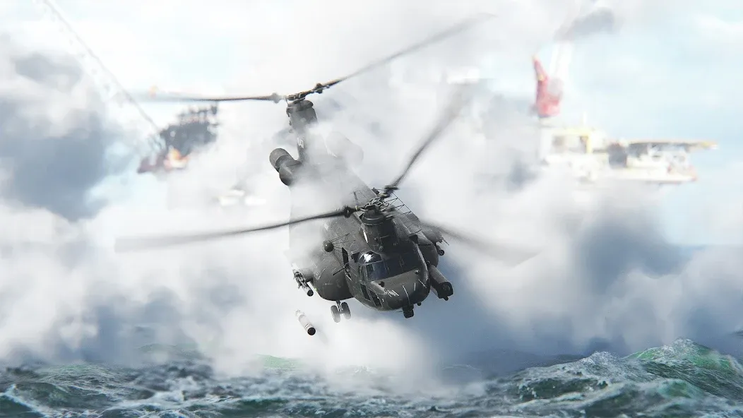 Modern Warships: Naval Battles (МОДЕРН ВАРШИПС) [МОД: Много монет, Открытые уровни и Мега MOD] Screenshot 5