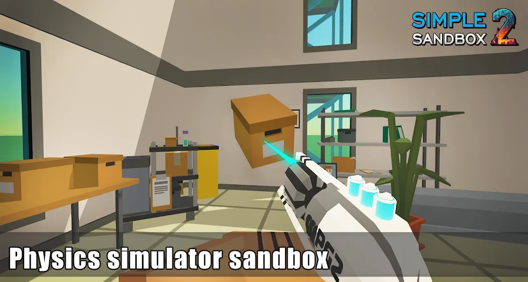 Simple Sandbox 2 (Симпл Сандбокс 2) [МОД: Меню, Бесконечные монеты и Открытые уровни] Screenshot 2
