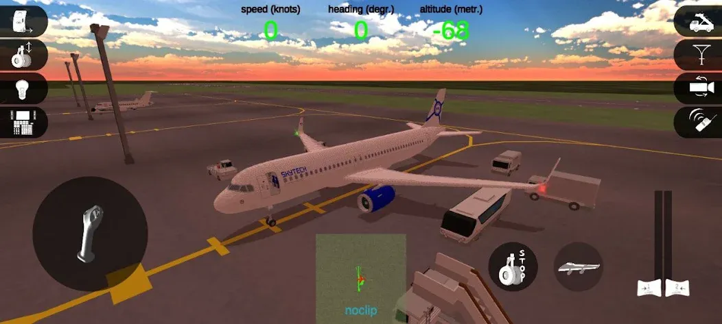 Aircraft Sandbox (Авиационный песочница) [МОД: Много денег, Монет и Все открыто] Screenshot 1
