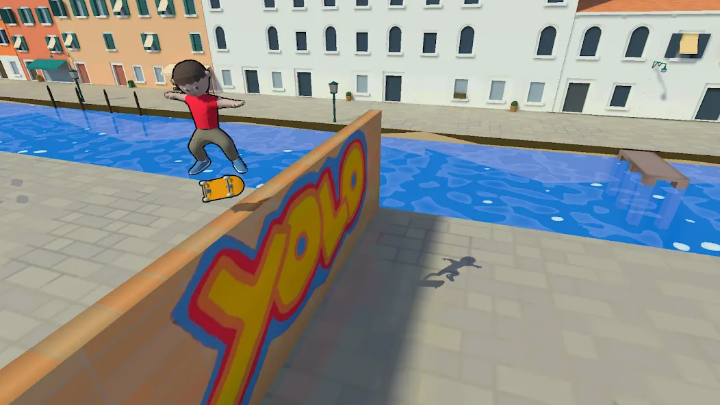 Skate King: Skateboard Stunts (Скейт Кинг) [MOD: Premium/Unlocked] - Скриншот 2