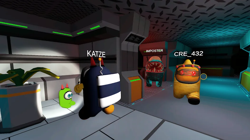 Imposter 3D: online horror (Импостер 3Д) [МОД: Много денег, Монет и Все открыто] Screenshot 1