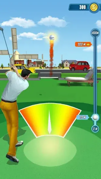 Golf Hit (Гольф Хит) [МОД: Много монет, Открытые уровни и Мега MOD] Screenshot 1