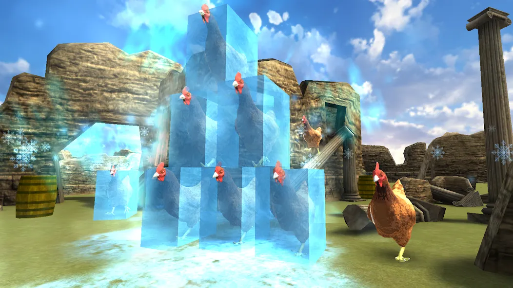 Cluck Shot: Chicken War FPS (Клак Шот) [МОД: Много денег, Монет и Все открыто] Screenshot 3