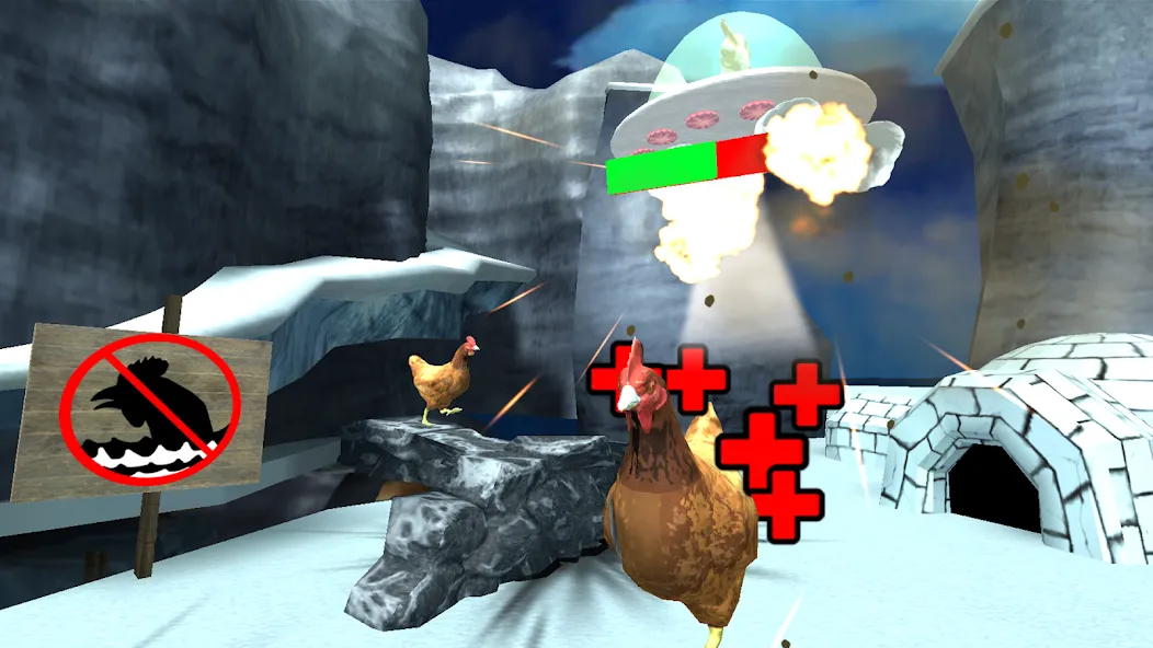 Cluck Shot: Chicken War FPS (Клак Шот) [МОД: Много денег, Монет и Все открыто] Screenshot 5