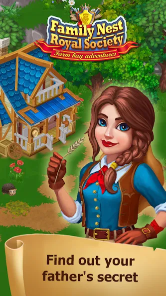 Family Nest: Royal Farms [МОД: Много денег, Монет и Все открыто] Screenshot 2