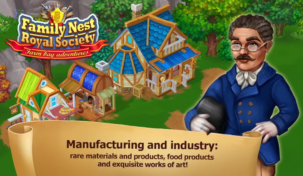 Family Nest: Royal Farms [МОД: Много денег, Монет и Все открыто] Screenshot 4