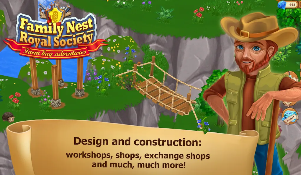 Family Nest: Royal Farms [МОД: Много денег, Монет и Все открыто] Screenshot 5