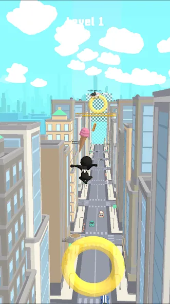 Web Slinging Race (Веббросок гонок) [МОД: Деньги, Монеты и Меню MOD] Screenshot 3