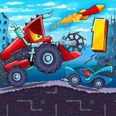 Скачать Car Eats Car - Apocalypse Race (Кар Итс Кар) [МОД: Много денег, Монет и Все открыто] | Взлом Car Eats Car - Apocalypse Race на Андроид