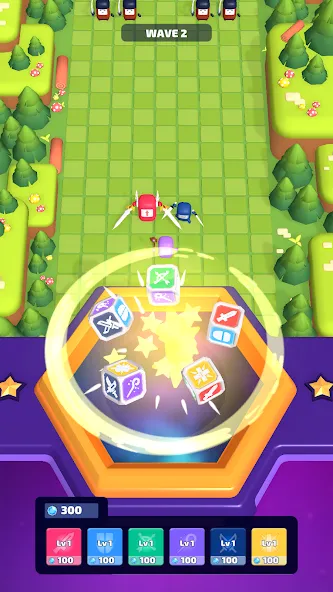 Dice Roll Defense (Дайс Ролл Дефенс) [МОД: Много монет, Открытые уровни и Мега MOD] Screenshot 1
