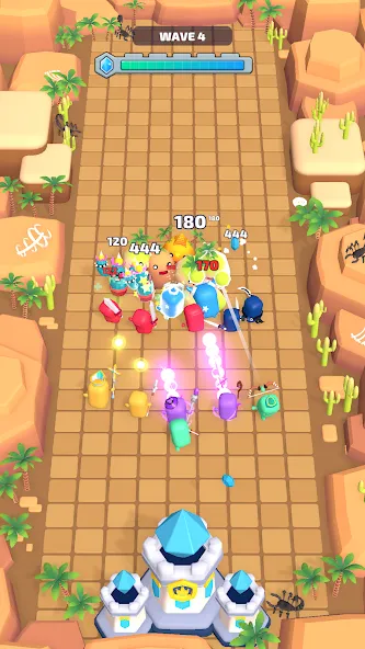 Dice Roll Defense (Дайс Ролл Дефенс) [МОД: Много монет, Открытые уровни и Мега MOD] Screenshot 3