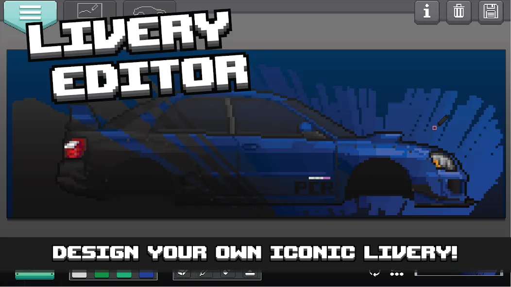 Pixel Car Racer (Пиксельный гоночный автомобиль) [МОД: Много денег, Монет и Все открыто] Screenshot 5