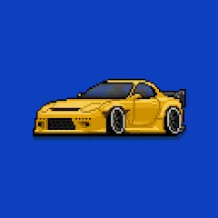 Скачать Pixel Car Racer (Пиксельный гоночный автомобиль) [МОД: Много денег, Монет и Все открыто] | Взлом Pixel Car Racer на Андроид