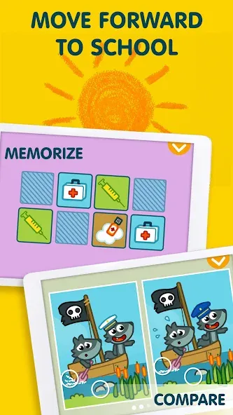 Pango Kids: Fun Learning Games [МОД: Много монет, Открытые уровни и Мега MOD] Screenshot 5