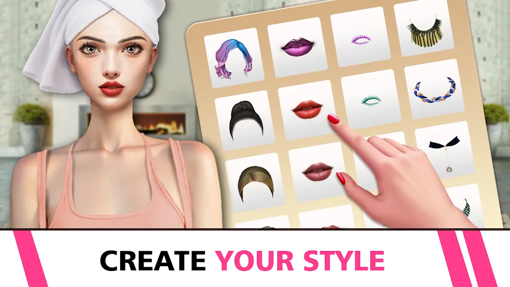 Doll Dress Up:Makeover Girls [МОД: Бесконечные деньги, Монеты и Мега MOD] Screenshot 1
