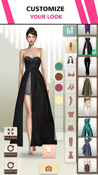Doll Dress Up:Makeover Girls [МОД: Бесконечные деньги, Монеты и Мега MOD] Screenshot 4