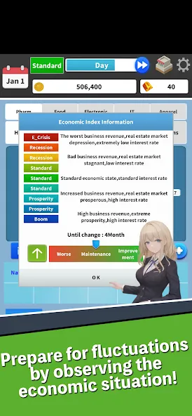 Stock Game - Capitalism [МОД: Меню, Бесконечные монеты и Открытые уровни] Screenshot 5