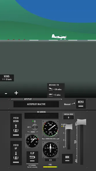 Flight Simulator 2d - sandbox [МОД: Много монет, Открытые уровни и Мега MOD] Screenshot 1