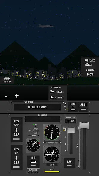 Flight Simulator 2d - sandbox [МОД: Много монет, Открытые уровни и Мега MOD] Screenshot 3