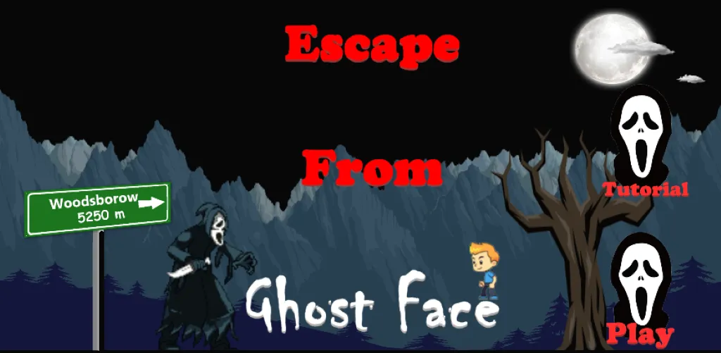Scream: Escape from Ghost Face (Скрим) [МОД: Меню, Бесконечные монеты и Открытые уровни] Screenshot 1