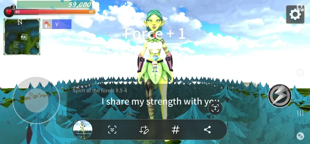 Forest Dimensions (Форест Дименшнс) [МОД: Меню, Бесконечные монеты и Открытые уровни] Screenshot 2