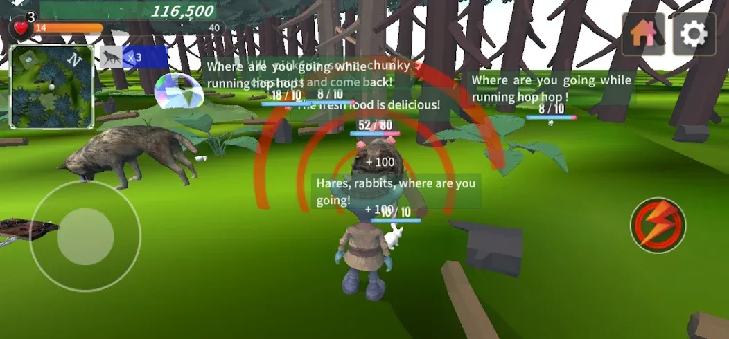 Forest Dimensions (Форест Дименшнс) [МОД: Меню, Бесконечные монеты и Открытые уровни] Screenshot 3