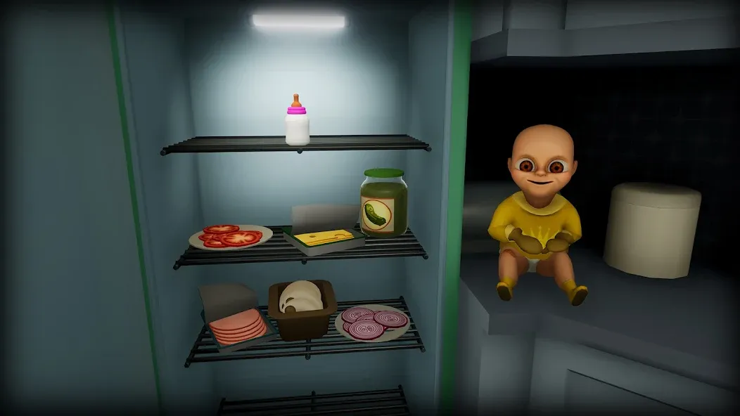 The Baby In Yellow [МОД: Все открыто, Дополнительные деньги и Меню MOD] Screenshot 2