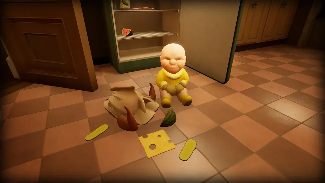 The Baby In Yellow [МОД: Все открыто, Дополнительные деньги и Меню MOD] Screenshot 4