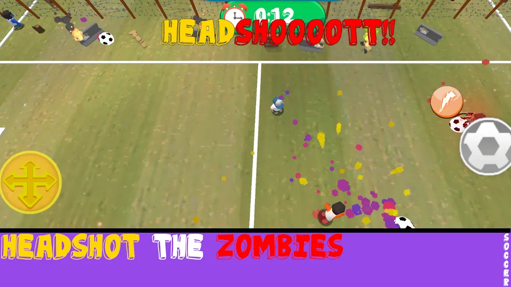 Soccer Apocalypse Survival (Соккер Апокалипсис Сурвивал) [МОД: Деньги, Монеты и Меню MOD] Screenshot 5