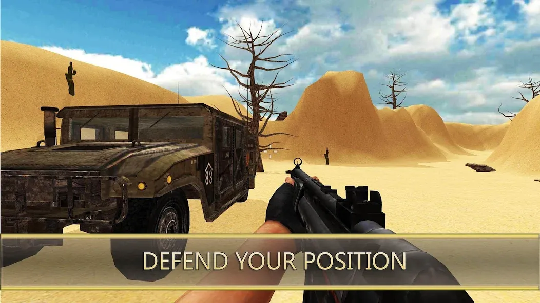 Desert Hawks: Soldier War Game [МОД: Бесконечные деньги, Монеты и Мега MOD] Screenshot 3