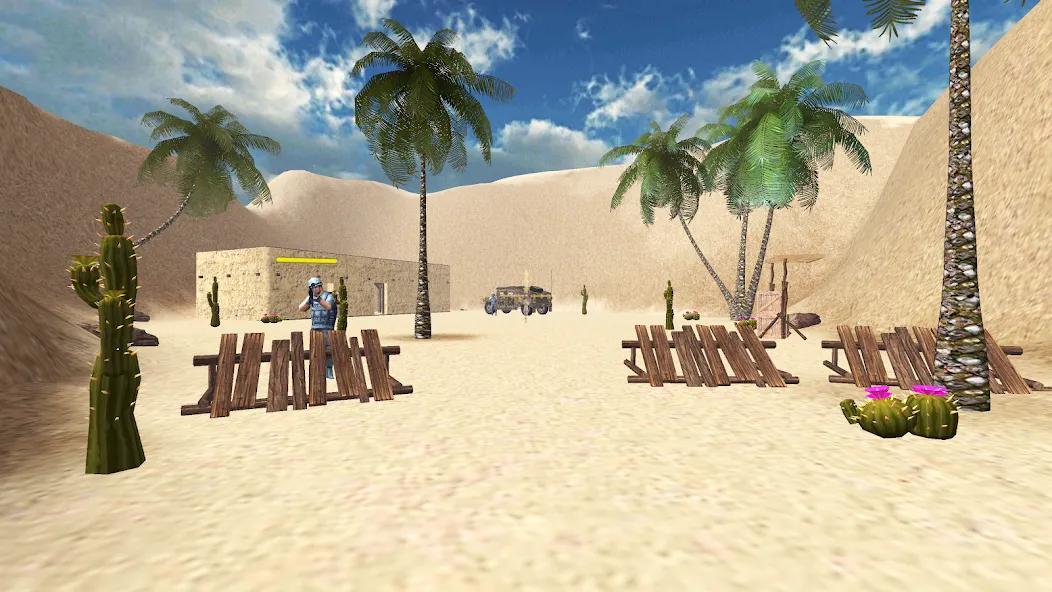 Desert Hawks: Soldier War Game [МОД: Бесконечные деньги, Монеты и Мега MOD] Screenshot 4