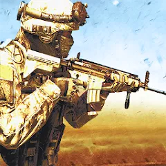 Скачать Desert Hawks: Soldier War Game [МОД: Бесконечные деньги, Монеты и Мега MOD] | Взлом Desert Hawks: Soldier War Game на Андроид
