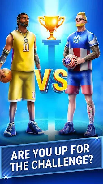 3pt Contest: Basketball Games [MOD: Все разблокировано] - Скриншот 1