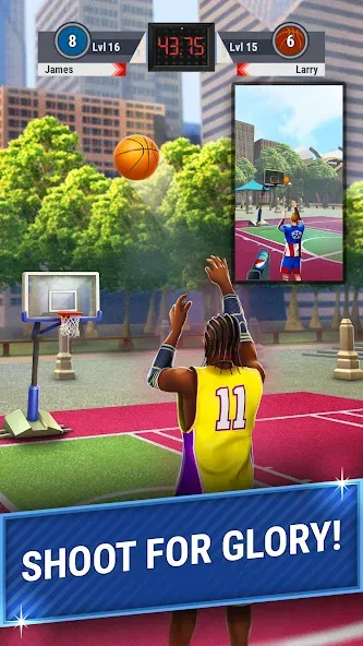 3pt Contest: Basketball Games [MOD: Все разблокировано] - Скриншот 2