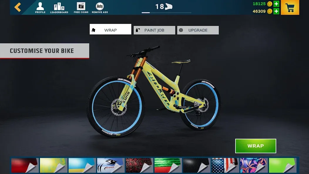 Downhill Republic (Даунхилл Республик) [МОД: Все открыто, Дополнительные деньги и Меню MOD] Screenshot 1