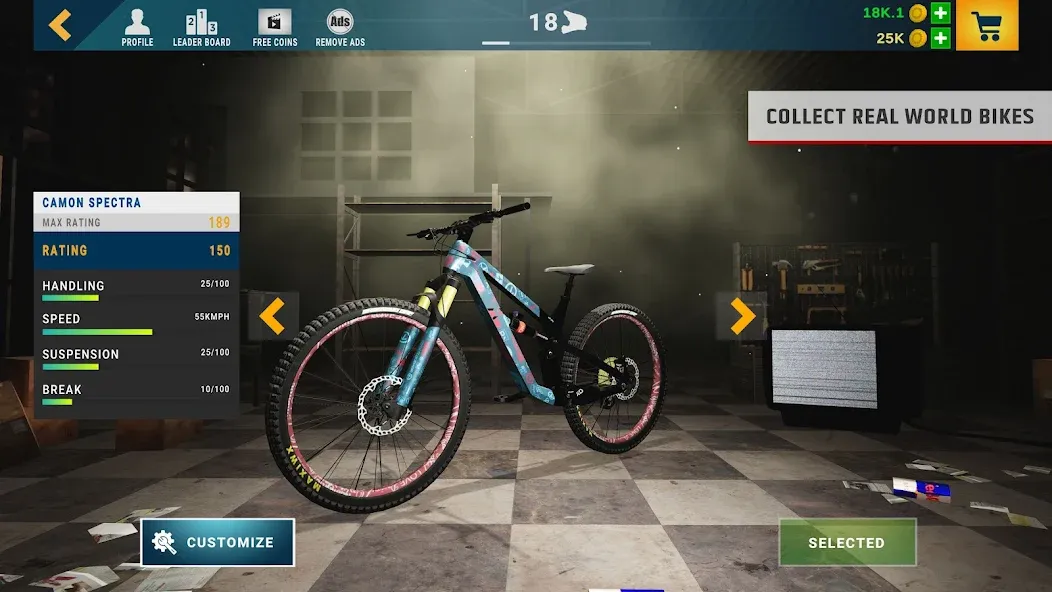 Downhill Republic (Даунхилл Республик) [МОД: Все открыто, Дополнительные деньги и Меню MOD] Screenshot 4