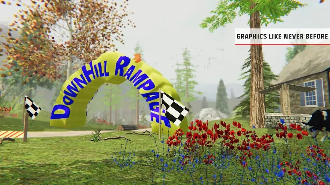 Downhill Republic (Даунхилл Республик) [МОД: Все открыто, Дополнительные деньги и Меню MOD] Screenshot 5