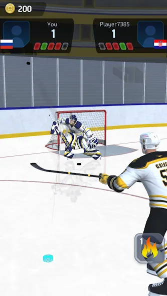 Hockey Game Stars 3D (Хоккей Гейм Старс 3D) [МОД: Деньги, Монеты и Меню MOD] Screenshot 3